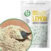 ZINGY ZOO Limone Disidratato | 100% Naturale Frutta Disidratata Scorza Limone | Limone Essiccato Limone Succo | Frutti Disidratati Pura Frutta Secca | Dried Lemon Fruit Powder ZingyZoo (polvere fine)