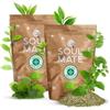 Soul Mate Orgánica Mega Menta 1 kg (2x500g) - Bio-Yerba Mate, gusto di menta e mentolo, energizzante naturale