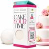 Generico Cake Design Lovers COLORGLASS Pasta di Zucchero da copertura Professionale, Alta Elasticità, Effetto Liscio, Gluten Free, Vegan, per Wedding Cake 1kg
