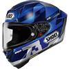 SHOEI Casco X-SPR PRO MARQUEZ 73 V3 Blu Grigio SHOEI