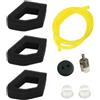 EasyByMall Kit filtro aria, linea carburante e filtro carburante per decespugliatore Honda 35CC (GX35, DMC435SS, DMC360SS, UMK435) - Set di 3 pezzi di ricambio