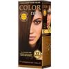 COLOR TIME | Tinta Permanente in Gel Colore Moccachino 22 | Arricchita con Gelatina Reale e Vitamina C | Colorazione Permanente per Capelli | Copre i Capelli Bianchi | 100 ML