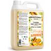BEAUTIONA Sapone mousse per mani mango & papaya 5 L - Tanica di ricarica - Idratante, pH neutro, con glicerina e olio di mandorle - Senza parabeni