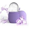 Joyeee Ice Roller, riutilizzabile Eye Ice Massage Bellezza del viso Cura della pelle Impacco di ghiaccio Restringe i pori, antirughe, riduce il gonfiore, migliora l'elasticità della pelle, Porpora