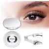 QUEWEL Ciglia magnetiche, ciglia finte magnetiche naturali riutilizzabili con applicatore, non richiede colla. Facili da indossare e da togliere con istruzioni (Set-B 07)
