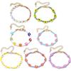 generic Set di 7 braccialetti con perline da spiaggia in stile bohémien, alla moda, con fiori, Perline, Nessuna pietra preziosa