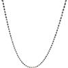 Gioielli Aurum - Catena a Palline in Argento Sterling 925 per Uomo o Donna Catenina Sottile Modello Sfere Rotonda, Larghezza 1,5 mm - Lunghezza 60 cm