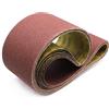 HobbyPower24 10 nastri abrasivi 100 X 920 in grana 80 nastro abrasivo nastro abrasivo nastro abrasivo tessuto nastro abrasivo carta per levigatrice a nastro