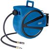 Scheppach Avvolgitubo ad aria compressa, 15 bar, pressione di esercizio | Ø 9,3 mm interno / 15,3 mm esterno | orientabile a 180° | portatile, con arresto automatico | Avvolgitubo automatico AHR15 per