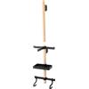 Generic Portaoggetti da ciclismo - Organizer da parete in legno di faggio ABS con porta casco, espositore per attrezzatura da bicicletta, , per occhiali, scarpe, tachimetro per casa, garage