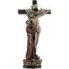 Holyart Statue in resina e PVC: San Francesco depone Cristo dalla croce statua resina 15 cm