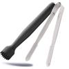 Berossi Set di accessori per fermentazione, pestello ergonomico con manico antiscivolo e pinza in acciaio inox, igienico, durevole, senza BPA, ideale per kimchi, crauti e verdure, accessori da cucina