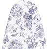 MinoCino Copriasse da Stiro Grande 150x55cm, Copri ASSE da Stiro Ampio con Imbottitura in Feltro Spessa 6mm, Coulisse, Ganci e Chiusure, Stampa Floreale e Farfalle