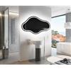 A ARTFORMA decorativi Specchio LED da parete forme particolari 94x54 cm | su Misura | moderno specchi con illuminazione, retroilluminato | CHM223