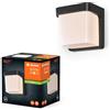 Ledvance Lampada da esterno Endura Style Ihsan Wall, 11 W, 550 lm, lampada da parete, grigio scuro, classe di protezione IP65, temperatura di colore 3.000 K, luce bianco caldo