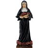 Holyart Statue in resina e PVC: Santa Rita rose rosa statua resina 13 cm