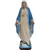 OVUNQUE PROTEGGIMI Statua Madonna Miracolosa in Resina Dipinta, 20 cm, Statuetta Madonna Immacolata Concezione per interni ed esterni