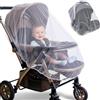 Universal Backpackers BABY ZANZARIERA Per passeggino, seggiolino auto e culla - Protezione bebè PREMIUM anti-insetti Per Carrozzina, Carrier & Pack N Play -Baldacchino anti-insetti per bambini e confezione regalo