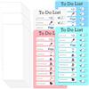 HOMIKLSA 4 pezzi Chores Chart To Do List Memo, Checklist Board Portatili con 30 Fogli Bianchi Lavoro, Agenda Settimanale per Bambini, Tabelloni for Home Viaggi Programma Educativo Promemori
