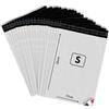 VEGETALIUS Confezione da 100 buste taglia S (17 x 23 cm) - autoadesive, ideali per vendite su Vinted, pacco e ufficio