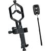 Svbony SV214Pro Adattatore Universale per Telefono, Adattatore per digiscoping, 3-Assi Adattatore Smartphone per Telescopio, Accessori Compatibile con Spotting Scope Binocoli Monoculare (44-64mm)