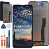 Yuxyiony Nuovo schermo di ricambio per Cubot Kingkong 8 Display LCD 6,5 pollici Riparazione Schermo e Accessori Strumento di Ricambio (F653290VA)