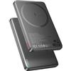 Hoco Q26 Powerbank MagSafe 5000mAh 20W PD QC Lega Di Alluminio Ultrasottile Grigio