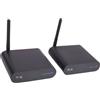 MENDUNER Trasmettitore AV Wireless, Ricevitore e Trasmettitore Audio Video a 8 Canali da 2,4 GHz, Portata 300 M (Spina europea)