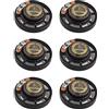 Jopto 6 Pezzi 0.25w 8 Ohm Interno Magnete Mini Musica Volumealtoparlante Altoparlante 28.5mm