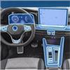 tusgt Car Navigation Pellicola Protettiva Per VW Per Golf 8.5 2025 Per Golf8 MK8.5/7 2024 Pellicola Interna Trasparente TPU Pannello Ingranaggi GPS Center Console Protezione PPF(Left hand drive)