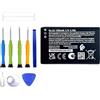 ERYNK BL-L5J Batteria di ricambio compatibile con Nokia 105 (2023) con set di attrezzi