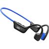DOOGEEEco Bone Beat Run Digital Cuffie Conduzione Ossea Wireless, Auricolari Sportive Bluetooth Impermeabili con Display LED, Batteria 9 Ore, BT 6.0 per Corsa Palestra Outdoor - Blu