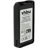 vhbw batteria sostituisce Kenwood KNB-56N, KNB-56L, KNB-57, KNB-57Li, KNB-56, KNB-57L, KNB-55Li per radio (2000mAh, 7,4V, Li-Ion)