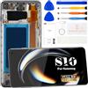 SRJTEK Schermo TFT per Samsung Galaxy S10 Sostituzione per Samsung S10 Kit di riparazione digitalizzatore LCD per Samsung S10 Sostituzione dello schermo SM-G973U Touch Display Assembly con telaio (senza