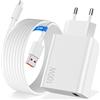 iMangoo 100W per Hyper Caricabatterie Caricatore con 6A Cavo USB C 2M per Xiaomi POCO F8 Pro F8 Ultra X8Pro Max F7 17Pro Max,Caricabatterie rapido Adattatore Charge-Turbo Cavo USB Type-C per Redmi Note 15Pro