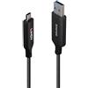 Lindy 43396 25 m USB 3.2 5 Gbit/s tipo A a C cavo ibrido