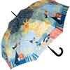 VON LILIENFELD® Ombrello Pioggia Rosina Wachtmeister Lungo Classico Automatico Donna Arte Gatto