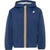 K-Way Giubbotto Bambini P. Jack Stretch Nylon Jersey K41335W 8055037709893-4Y Blu 4Y