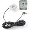 Serenophile Pannello del tetto dell'auto con microfono stereo cablato da 3,5 mm compatibile con BMW Serie F20, Serie 3 F30 F35, Serie 5 F10 F18, X3 F25 per Android Upgrade