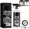 Generico Iron Eraser Rust Remover Spray, 2026 New Iron Powder Remover Spray for Car Wheels and Paint Fast Acting Rust and Brake Dust Removers for Wheels, Tools & Hardware, Car Rust Removal Spray - 120ml (1)