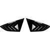 DGOINGPI Auto Copertura griglia lunotto Parasole per lunott Adatto per Audi A5 S5 F5 Sportback 4 porte 2017-2024, copertura per feritoia per finestrino posteriore in ABS(Gloss Black)