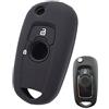 XUKEY Custodia protettiva in silicone per chiave auto per Astra K Corsa E Remote Fob Shell Protector 2015 2015 2017 2017 2018 2019