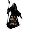 Bargain Max Decals Bargain Max Decal LOTR You Shall Not Pass - Adesivo da auto per finestra, 15,2 cm