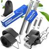 LAINFELD Protezione anti-tempesta per tenda da sole Thule Omnistor | Ancoraggio a terra da 35 cm | Tensionamento anti-tempesta per tenda da sole, corde di tensionamento, accessori per camper