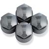 PENGNAQP bulloni cerchi Per A3 A4 Q7 R8 4pcs Volante Bloccabile | Bullone ruota Centro Dado Copertura Caps 4M0601173A 4M0601173(4M0601173 A)