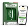 OBDPhone OBD2 Bluetooth OBDPhone® - Scanner Diagnostico Auto Multimarca, Lettore Codici Errore Motore, Diagnosi Auto Wireless, Lettura e Cancellazione Spia Motore, iOS & Android, App Gratuita Compatibile