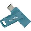 SanDisk Ultra Dual Drive Go USB 128GB unità flash Type-A / Type-C 3.2 Gen 1 (3.1 1) Blu [WDS200T2X0E-00BCA0BundleU]