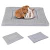 BVAGSS Cuscino per Cane Reversibile, Ultra Morbido Materassino Lavabile, Ortopedico Letto per cani Cuscino Cane Memory Foam Suave y Cálido XH079 (54x33x4cm,Grey)