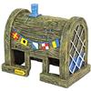 Penn-Plax Spongebob Squarepants - Ornamento per Acquario con Licenza Ufficiale, The Krusty Krab, Misura Media