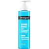 Neutrogena Hydro Boost Acqua-Gel Detergente Viso Senza Profumo, Detergente schiumogeno viso con Acido Ialuronico e Glicerina idratante, Gel detergente struccante per tutti i tipi di pelle, 200 ml